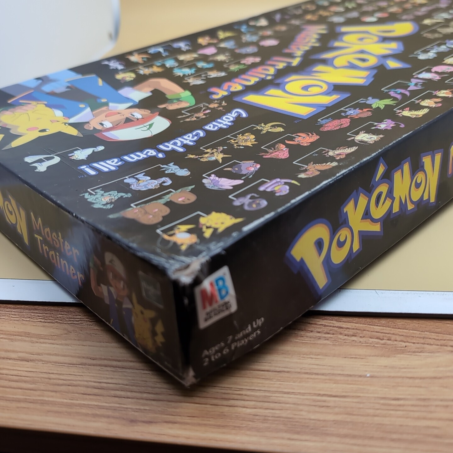Pok&eacute;mon Master Trainer Board Game - 1999 - 100% Complete Nice Shape LOOK