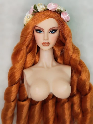Fashion Royalty OOAK Korinne Doll Head Poppy Parker Integrity Toys Barbie