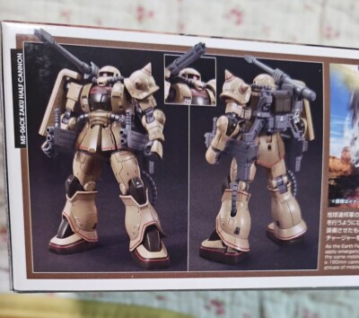 BANDAI 1/144 HG Gundam Origin 0079 MS-06CK Zaku Half Cannon Zeon