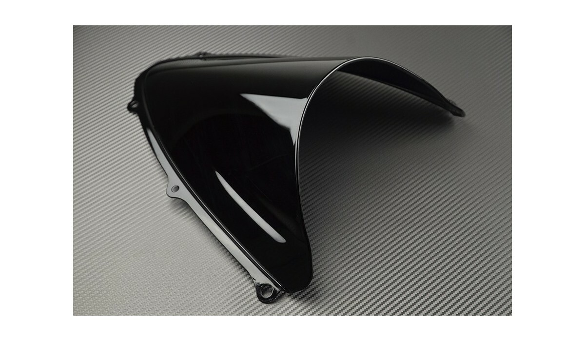 Bulle pare-brise noire double courbe pour Suzuki GSXR 600 - 3