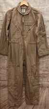 Desert Tan 380 CWU-27/P Flyers Coveralls Flight Suit 44S Short Type 1 Class 2