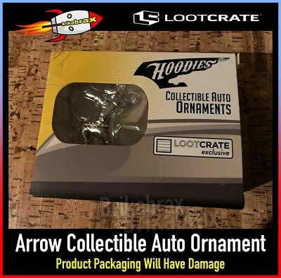 Pfeil Sammlerstück Auto Ornament von Hoodies (Lootcrate exklusiv) verpackt