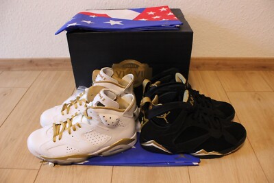Nike Air Jordan - Golden Moment Pack VI+VII - Gr. 44 - Neu