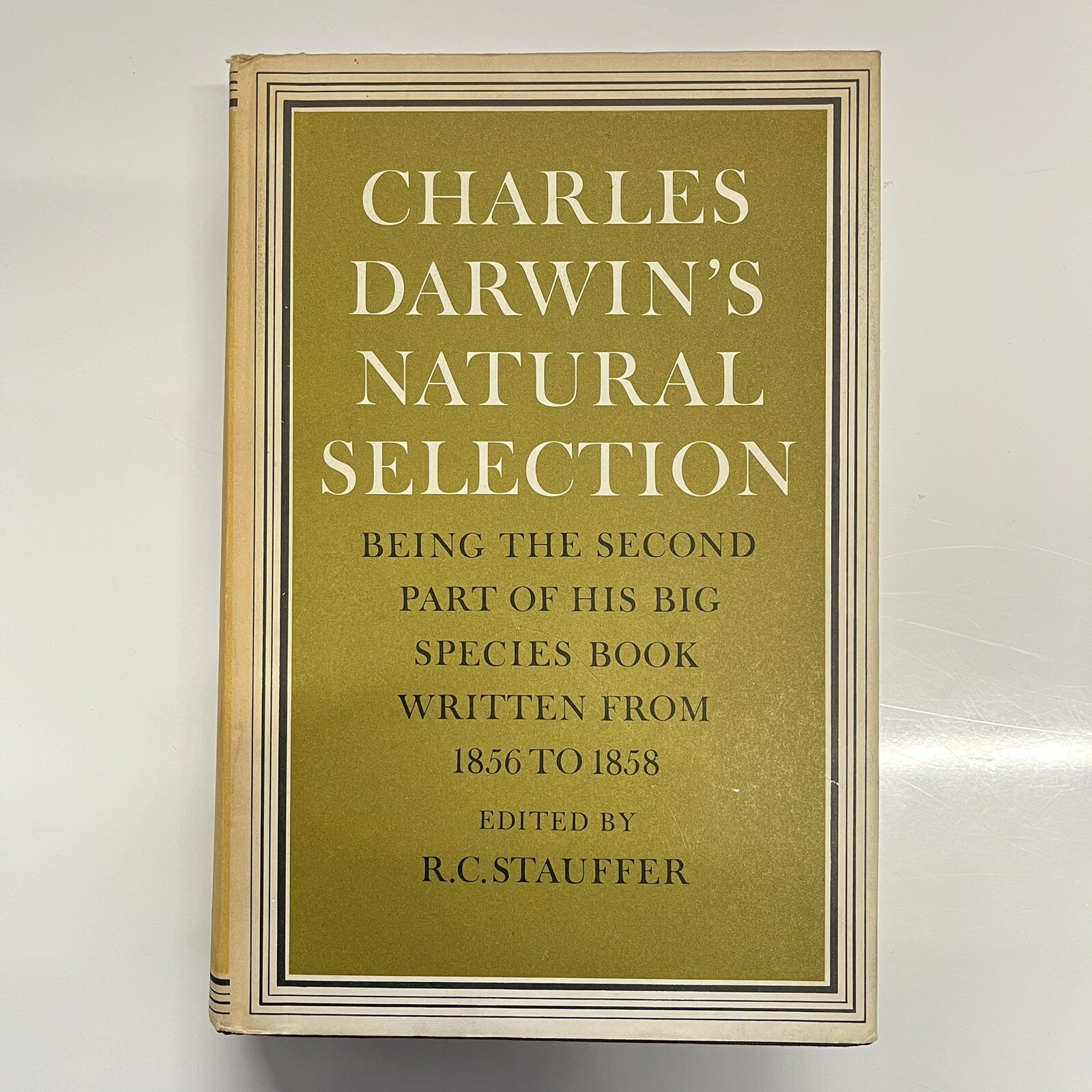 Charles Darwin's Natural Selection: Being the Second Part of his Big Species...