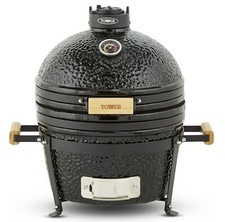 Brand New Tower T978531 Kamado Maxi Ceramic Charcoal BBQ Black - box damage