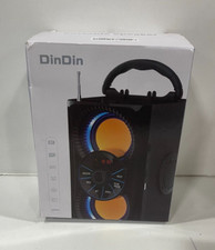 DinDin DD-01 Black Bluetooth USB Portable Multi Function Speaker