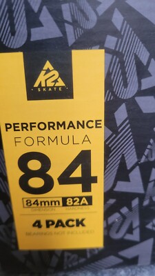 K2 Performance Formula Skaterollen 84 mm 4er Pack neu
