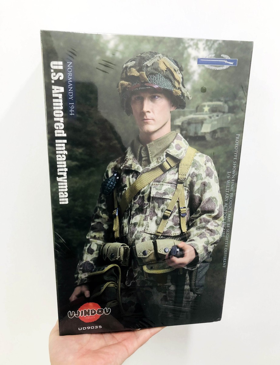 その他 UJINDOU 1/6 WWII Normandy 1944 UD9035 UJINDOU WWII U.S. Armored Infantryman Normandy 1944 UD9035