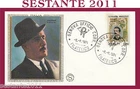 ITALY FDC FILAGRANO GIACOMO PUCCINI 1974 CANCELLATION GENOA H151