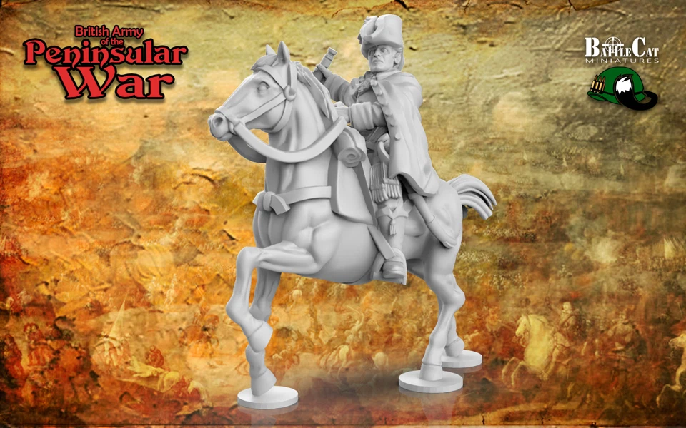 PIANO MINIATURES 28mm Napoleonic Peninsular - Wellington at Waterloo