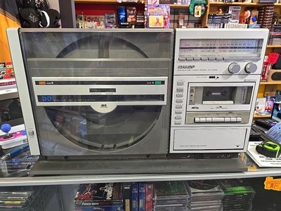 Sharp VZ-3000 Vintage Vertical Record Player Radio AS IS FOR PARTs Updated Ship