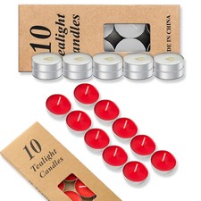 10/50 small sized candles for parties and home decoration wishing parties, exten