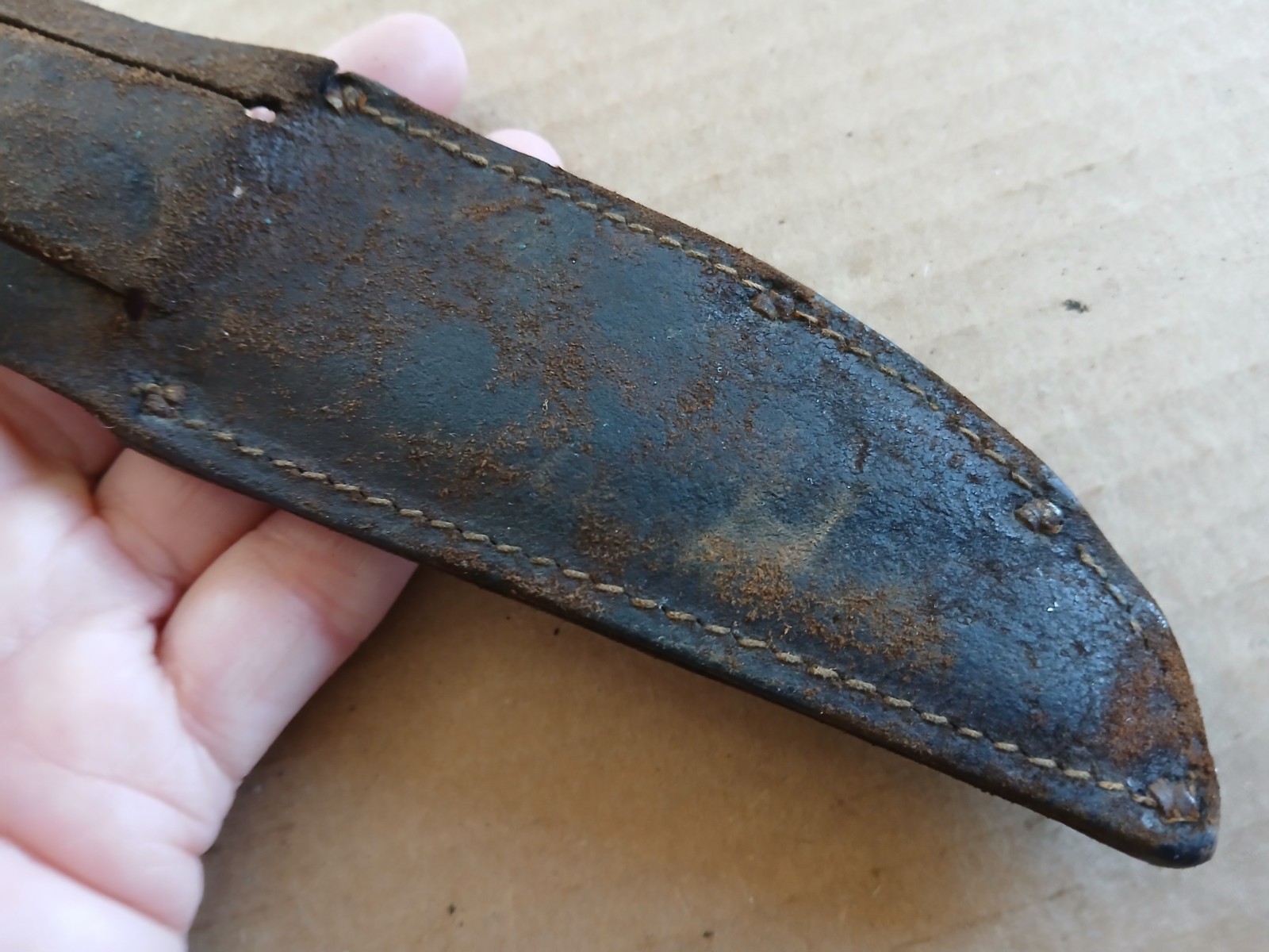 Vintage Pat 1916 Marbles Fixed Blade Knife Woodcraft Skinning Hunting Sport