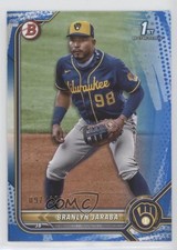 2022 Bowman Prospects Blue Pattern Border 97/125 Branlyn Jaraba #BP-15 0bg8
