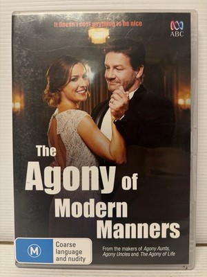 The Agony Of Modern Manners DVD Feat. Sam Pang Sam Lane Save O'Neil R4 PAL