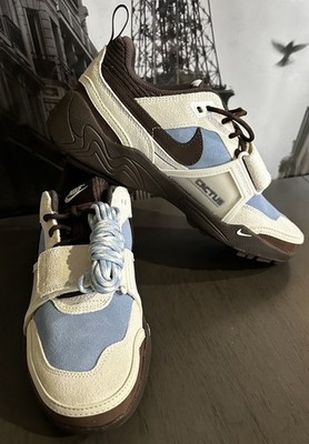 Nike X Travis Scott Zoom Field Jaxx Leche Blue Size 8.5m/10w