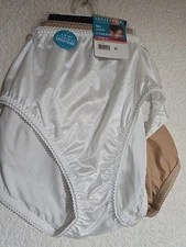 RADIANT VANITY FAIR  PANTIES SHAPERS LIGHT CONTROL HI-CUT 3 PACK  PLUS SZ 4XL/11