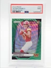 JAYDEN DANIELS 2024 PANINI PRIZM ROOKIE FOOTBALL GREEN WAVE RC PSA 9 Q0311