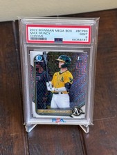 2022 Bowman Mega Box Chrome Max Muncy 1st Bowman PSA 9 Mint #BCP89 Oakland