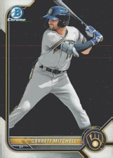 2022 Bowman #BCP-132 Garrett Mitchell Chrome Prospects