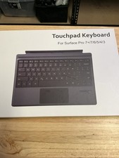 Qulose Touchpad Keyboard for Surface Pro 7 /7/6/5/4/3, No Backlit
