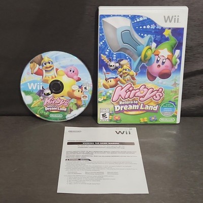 Kirby's Return to Dream Land Wii Game CIB | eBay