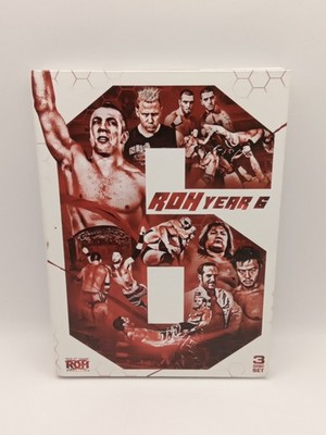 ROH Wrestling Year 6 (DVD, 2018, 3-Disc Set) Ring of Honor - Bryan Danielson VG