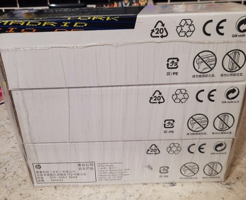 HP INK 128A 3-pack Cyan/Magenta/Yellow Original LaserJet Toner Cartridges NEW - Photo 3/7