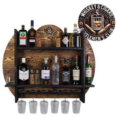 John Paddle Wandbar Vintage Loft 99x78x14 cm Gentelments Club Burned