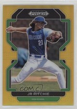2022 Panini Prizm Draft Picks Gold Prizm 6/10 JR Ritchie #PDP35 0h26
