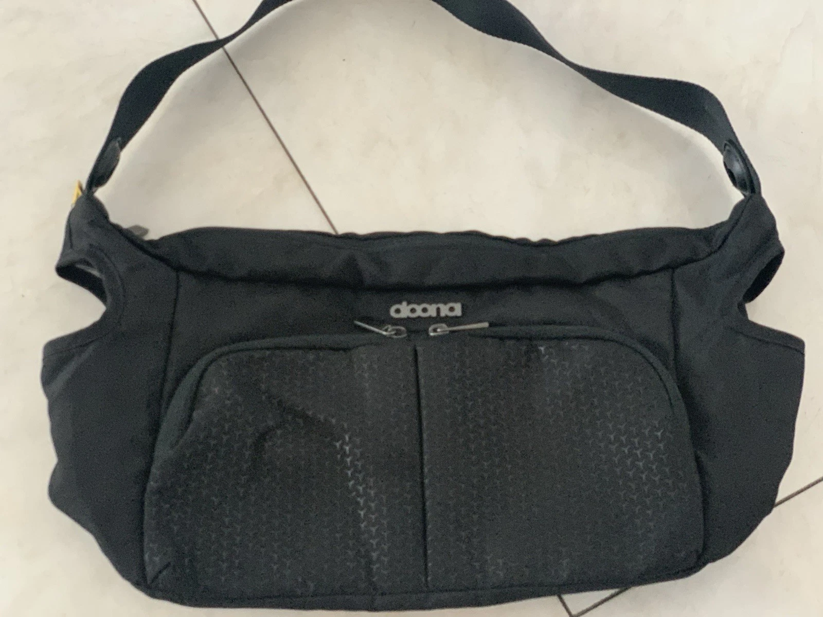 Original Doona Stroller Essentials Baby Diaper Bag Black