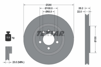 2X Bremsscheibe Vorderachse FüR Seat VW Toledo I Corrado Golf III Variant