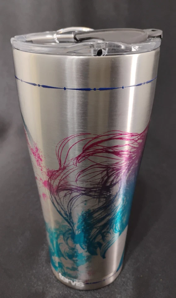Vaso aislante de triple pared Tervis Old Legend Mermaid acero inoxidable 20 oz Foto 2 de 4