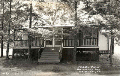 FAIRLEE VERMONT VT Rutledge Inn Morey View Vintage RPPC Real Photo Postcard