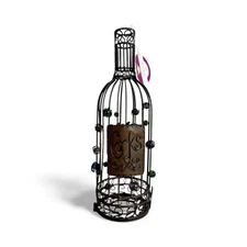 EPIC Metal Wine Bottle Cork Cage NWT