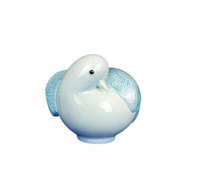 GOEBEL Georges Selim Vogel Figur 32 903 Taube hellblau 1984 Dove Pigeon Bird