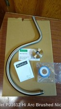 Purelux Water Outlet PJ1612 Hi Arc Brushed Nickel Stainless Steel