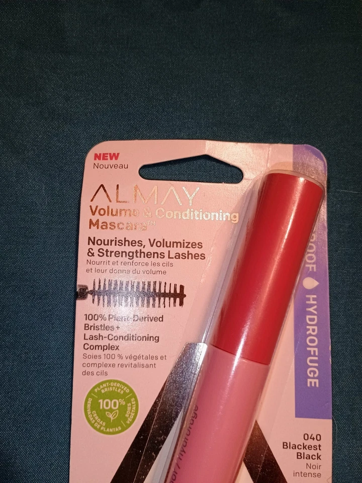 Almay Volume & Conditioning Waterproof Mascara 040 Blackest Black  - Image 4 of 4