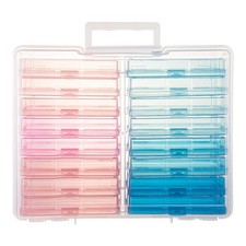Photo Storage Box, Colorful 16 inner 4'' 6'' Picture Storage Containers with ...