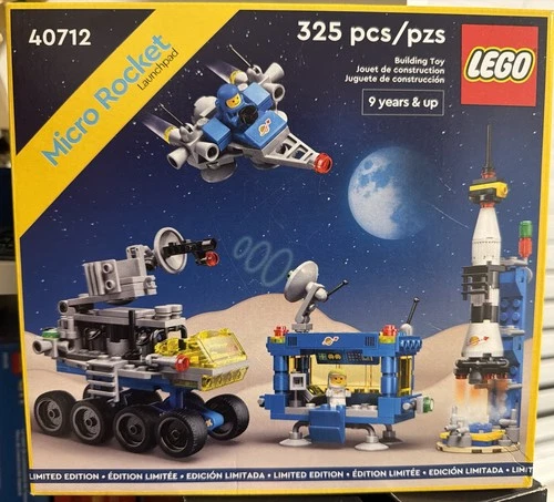 NEW LEGO MICRO ROCKET LAUNCHPAD SET 40712 space spacebaby minifig gwp promo