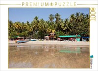 Calvendo Puzzle Palolem Beach, Goa | 1000 Pieces, Finished Size 25.2 × 18.9 In (