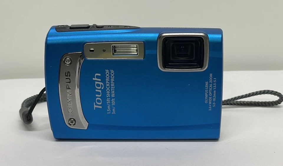 OLYMPUS Tough TG-320 Digital Camera 14MP Compact Waterproof Impact Resist WORKS - Image 4 of 4