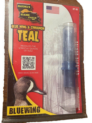 New Haydel's Teal Bluewing Cubbamon Call Whistle hunting bird call BT-85
