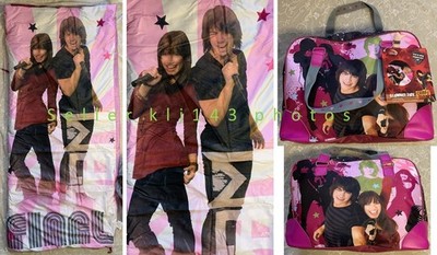 2008 Disney Camp Rock Demi Lovato-Joe Jonas Slumber Tote Sleeping Bag