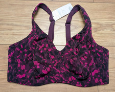 M&S Body Flexifit Blackcurrant Unpadded Wired Minimiser Full Cup Bra UK 38E
