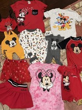 LOT OF 12 - Vintage Kids DISNEY Clothes Reseller Lot Mixed Sizes Mickey Minnie