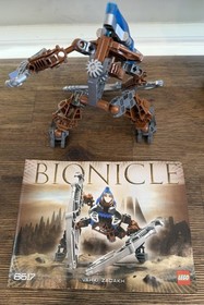 Lego Bionicle 2004 VAHKI ZADAKH (8617) W/Kanoka Disc