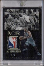 2015-16 Panini Noir Acetate Noir Prime Tag #AN-AJ Al Jefferson /5