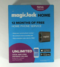 MagicJack Home Unlimited Local and Long Distance Calling VoIP Phone Adapter
