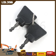 2PCS Ignition Keys Compatible with JCB Heavy Equipment 70145501, 701/45501